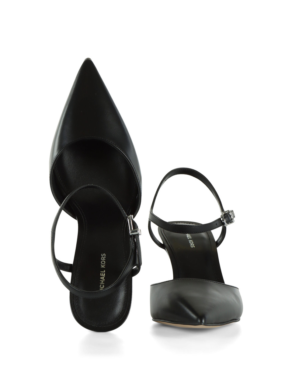 NERO | Décolleté aperta AMARA MID