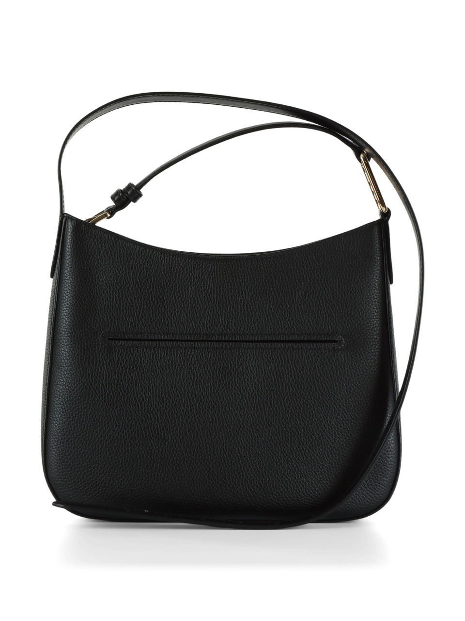 NERO | Borsa a tracolla in pelle martellata KENSINGTON Large