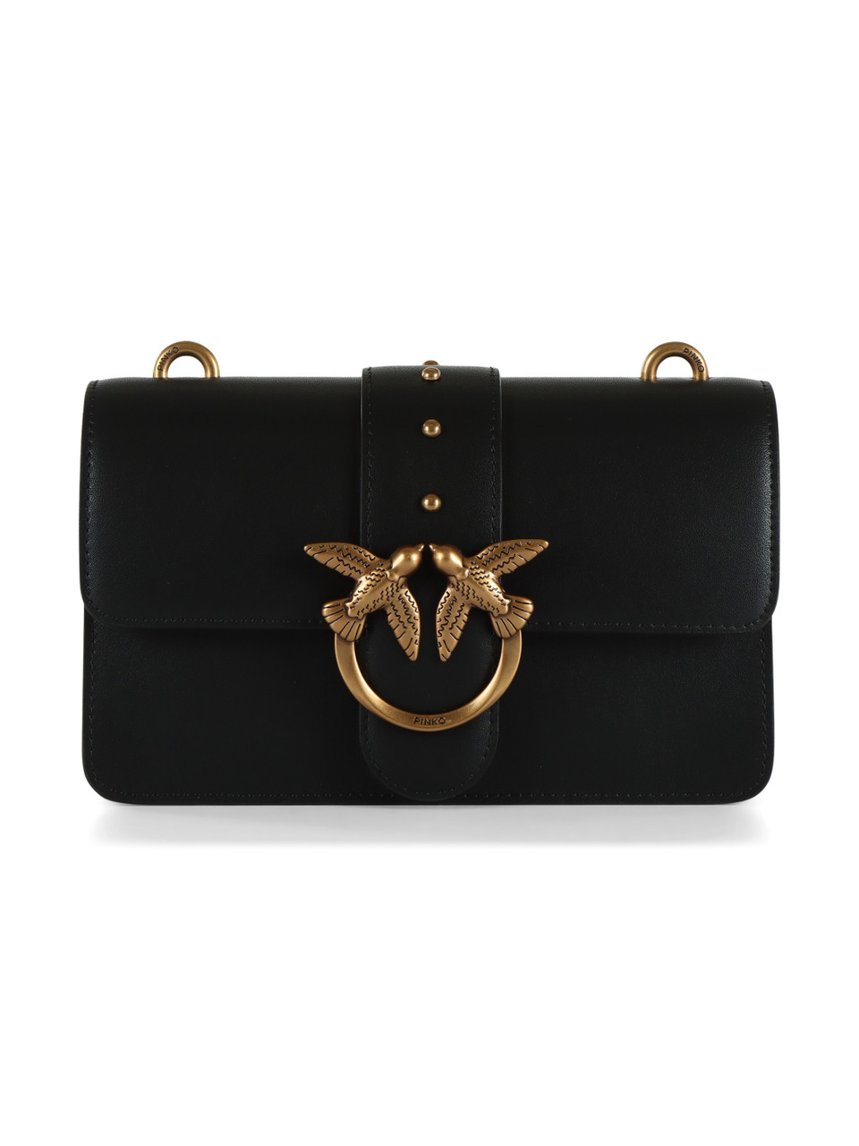 NERO | Borsa a tracolla in pelle LOVE ONE MINI ST. CL.