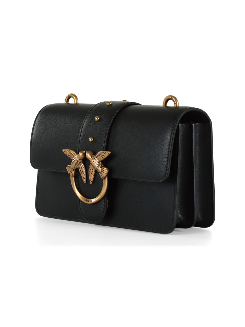 NERO | Borsa a tracolla in pelle LOVE ONE MINI ST. CL.