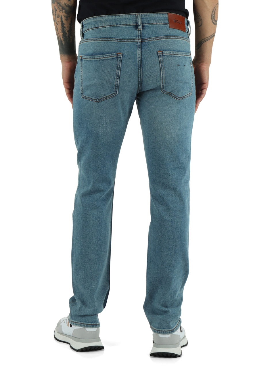 BLU CHIARO | Pantalone cinque tasche DELAWARE slim fit