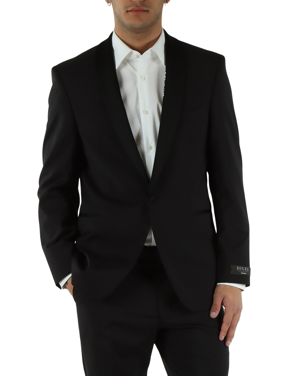 NERO | CEREMONY: Giacca modern fit JAROD in lana vergine