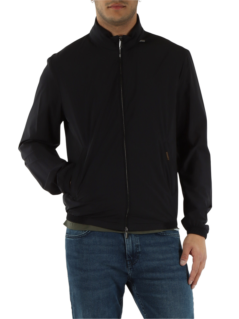 BLU SCURO | Giubbino in tessuto bielastico idrorepellente GIOVE-AC