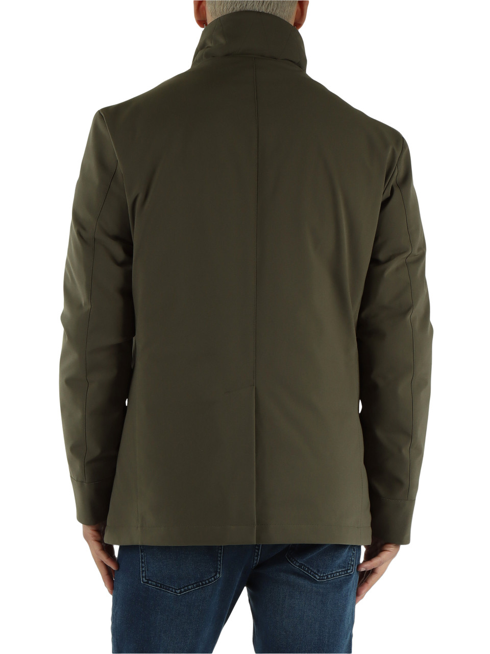 VERDE MILITARE | Piumino con pettorina rimovibile MILITAO TJ