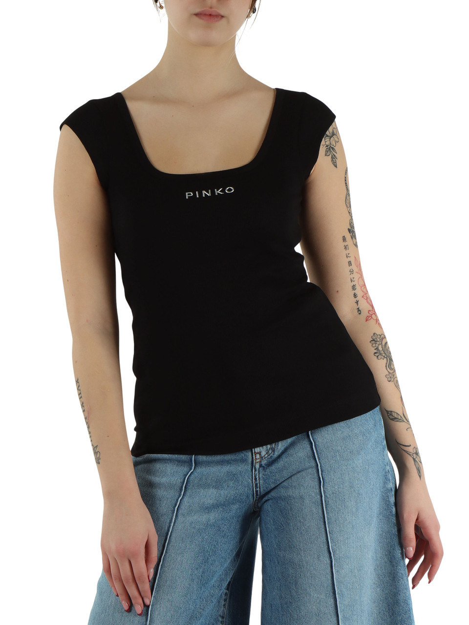 NERO | Top a costine TENACE