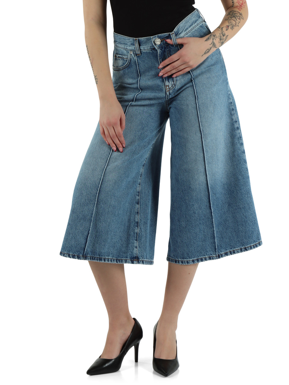 BLU | Pantaloni jeans culotte BURKINA