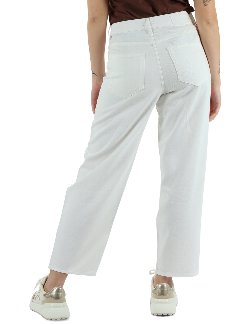 BIANCO | Pantaloni jeans leggero ESTELLE Egg
