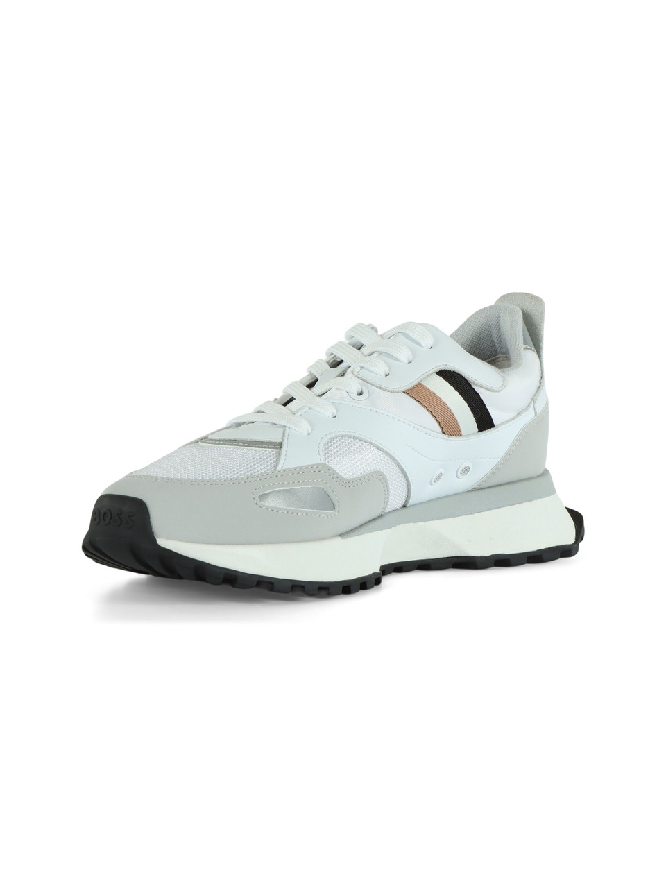 BIANCO | Sneakers in ecopelle e tessuto JONAH RUNN