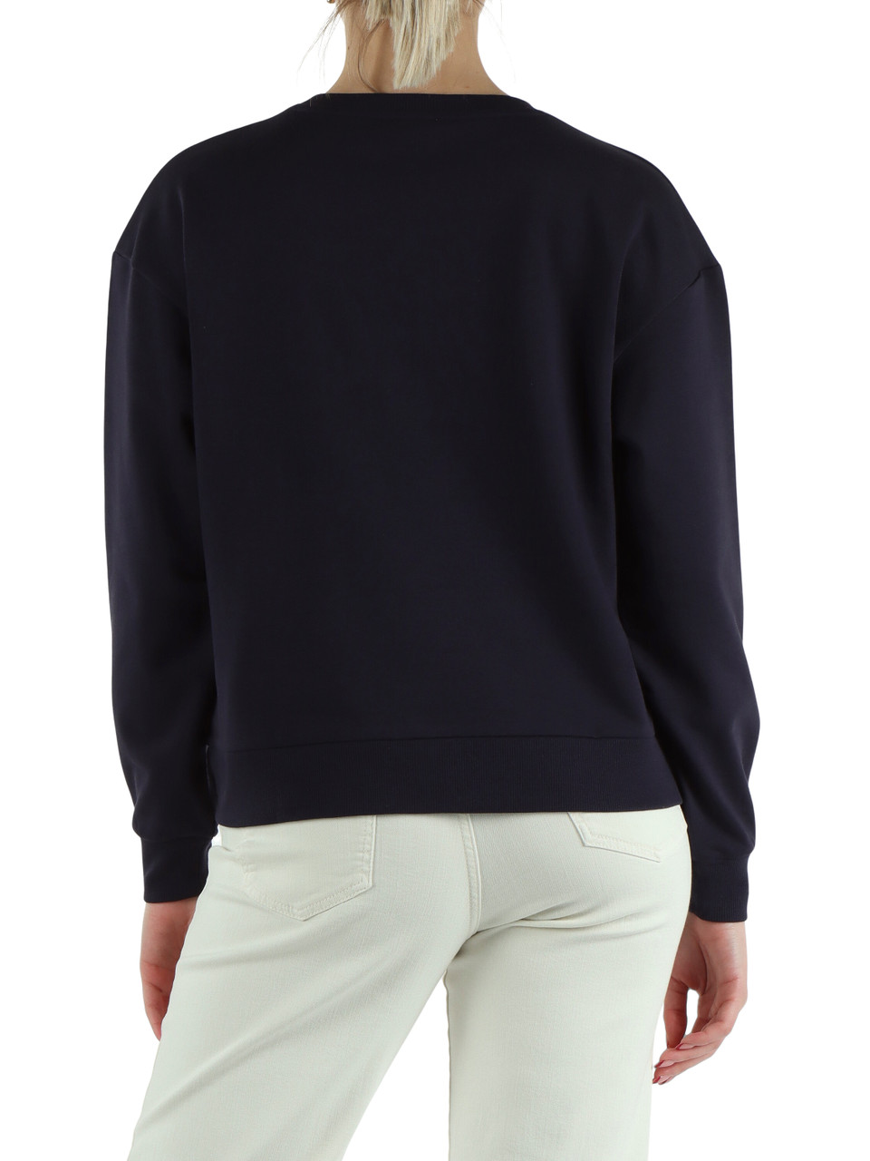 NERO | Felpa in misto cotone garzato ARMONY