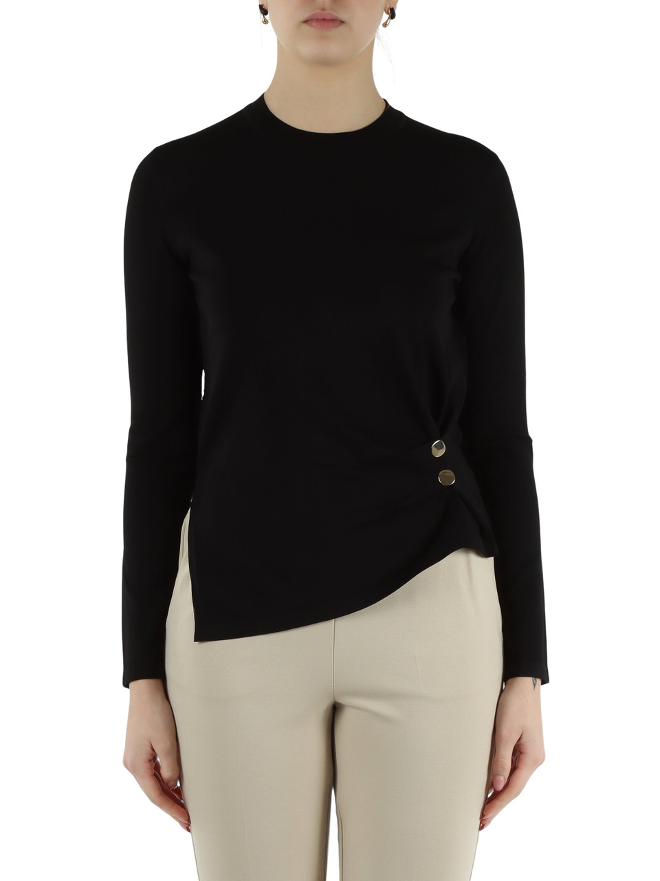 NERO | Maglia in misto viscosa STALLO