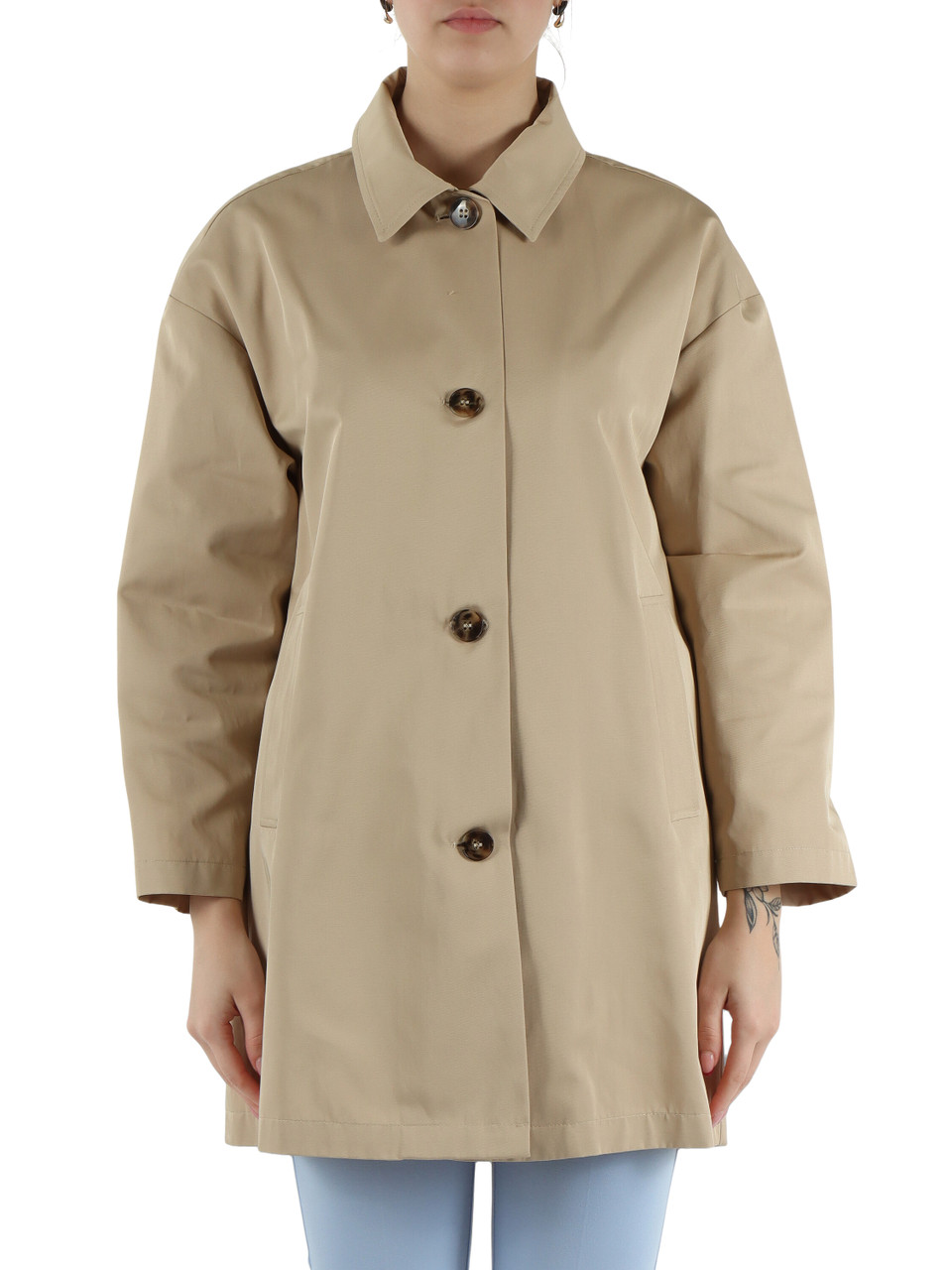 BEIGE | Spolverino in misto cotone VALLE