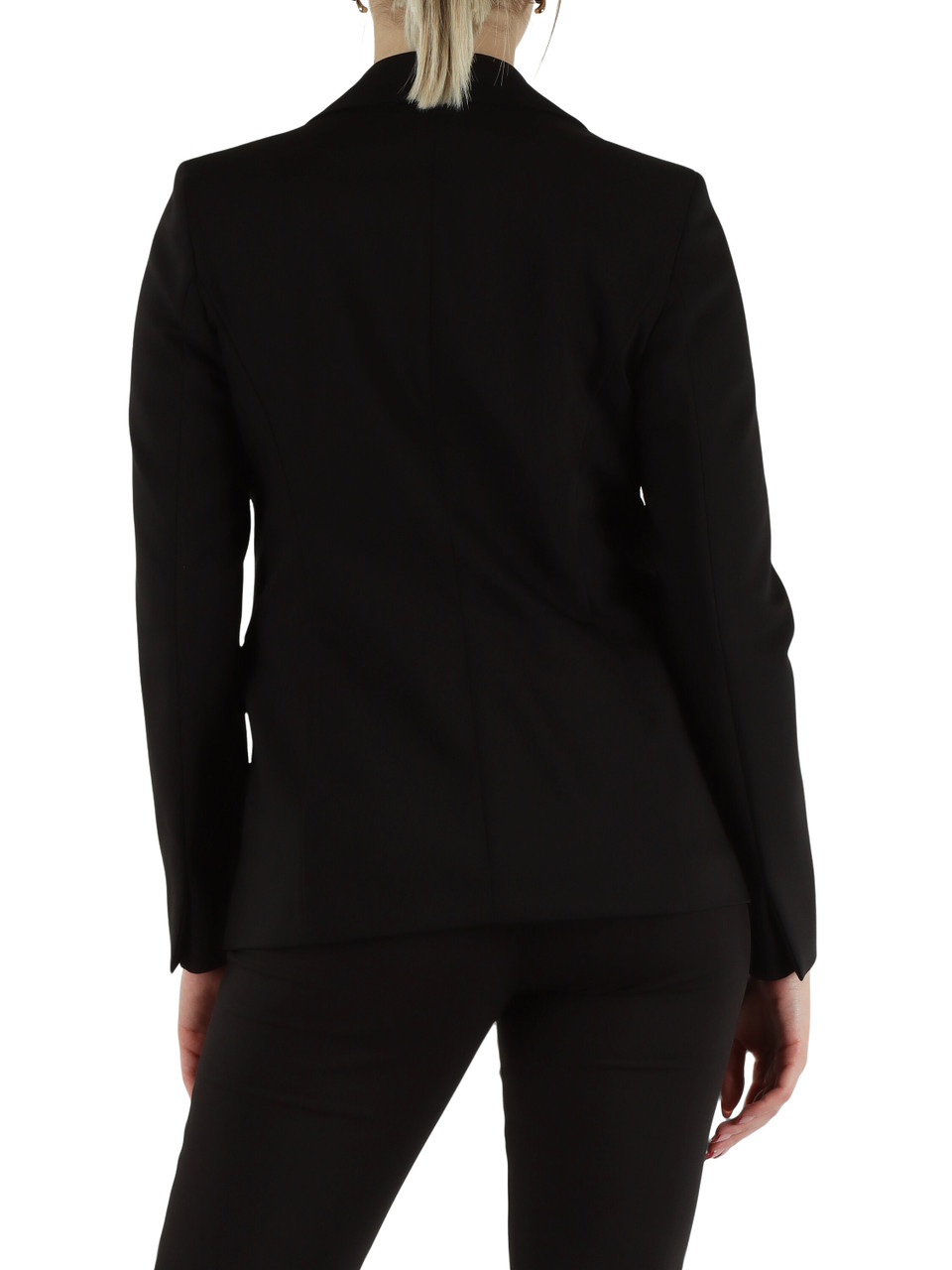 NERO | Giacca monopetto in misto cotone VOLARE