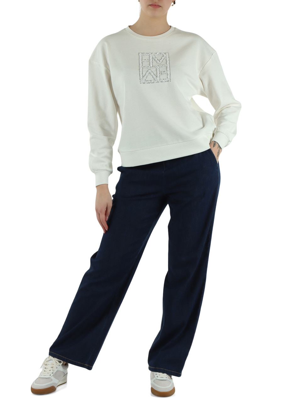 BLU | Pantalone jeans tasche alla francese FINGERE