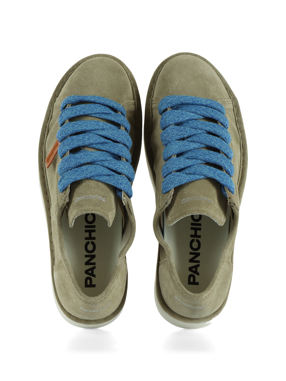 VERDE | Scarpe stringate in suede P001