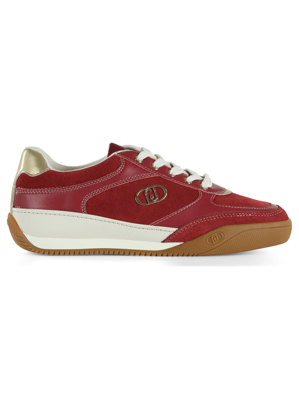 ROSSO SCURO | Sneakers in pelle e suede LEWIS 01