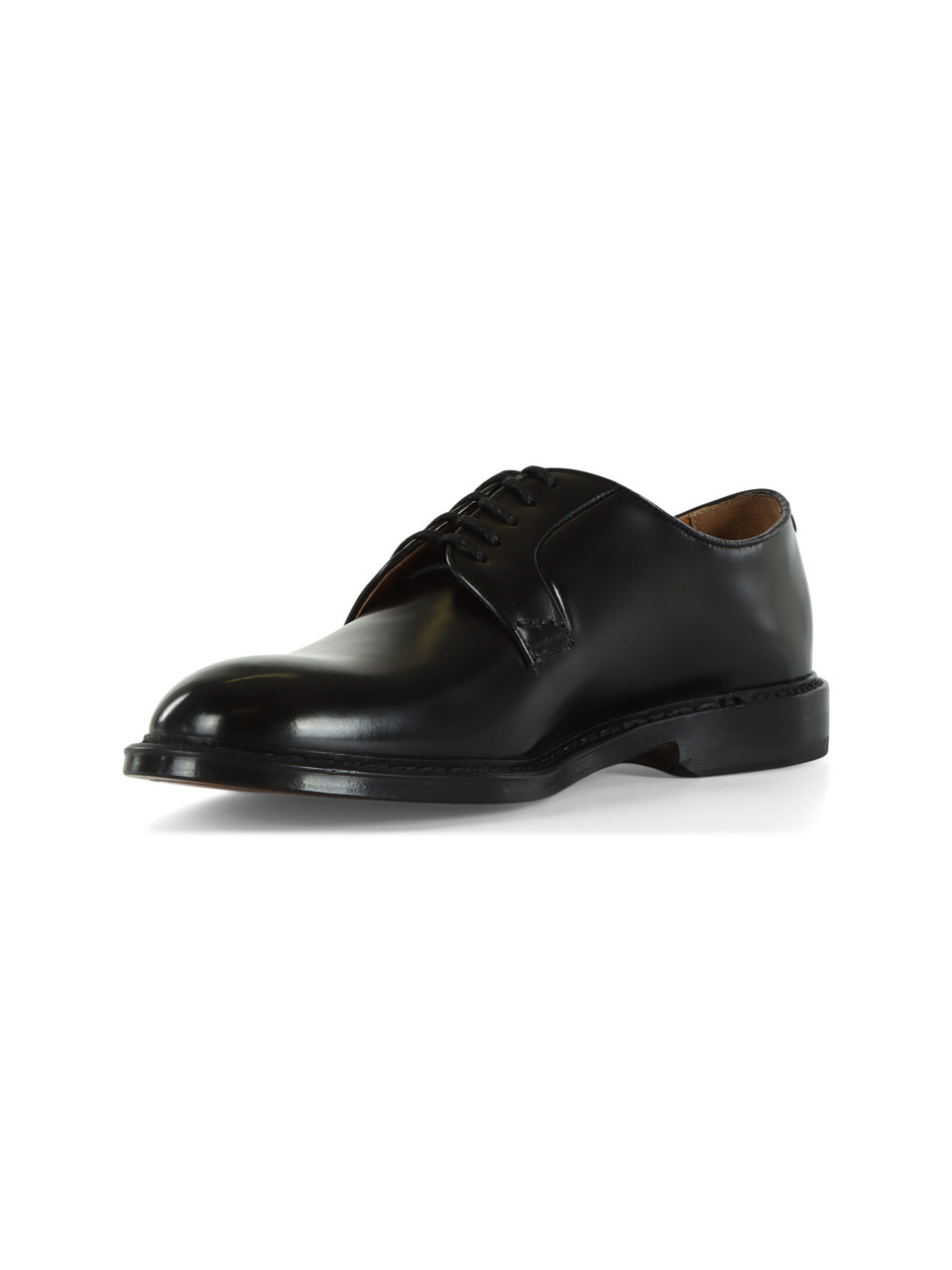 NERO | Scarpa derby stringata in pelle