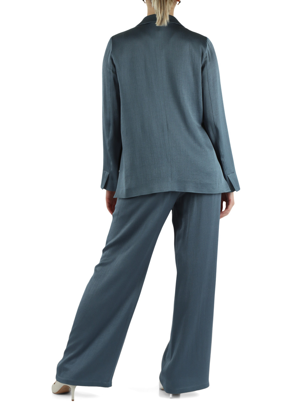 CARTA DA ZUCCHERO | Tailleur pantalone in misto viscosa ROBINIA