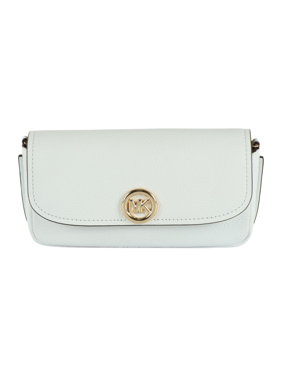 BIANCO | Borsa a tracolla in pelle martellata NOLITA Small