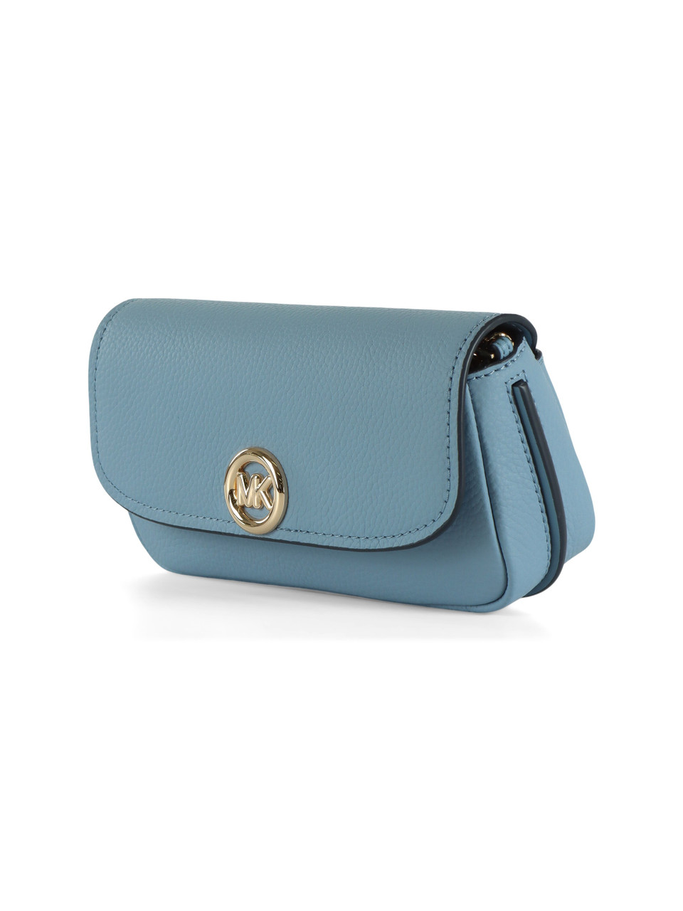 AZZURRO | Borsa a tracolla in pelle martellata NOLITA Small