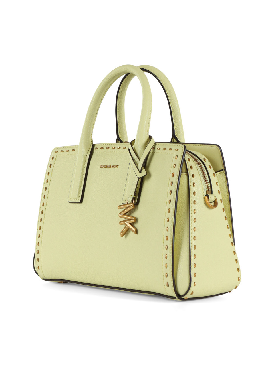 GIALLO CHIARO | Borsa a mano in pelle LAILA Small
