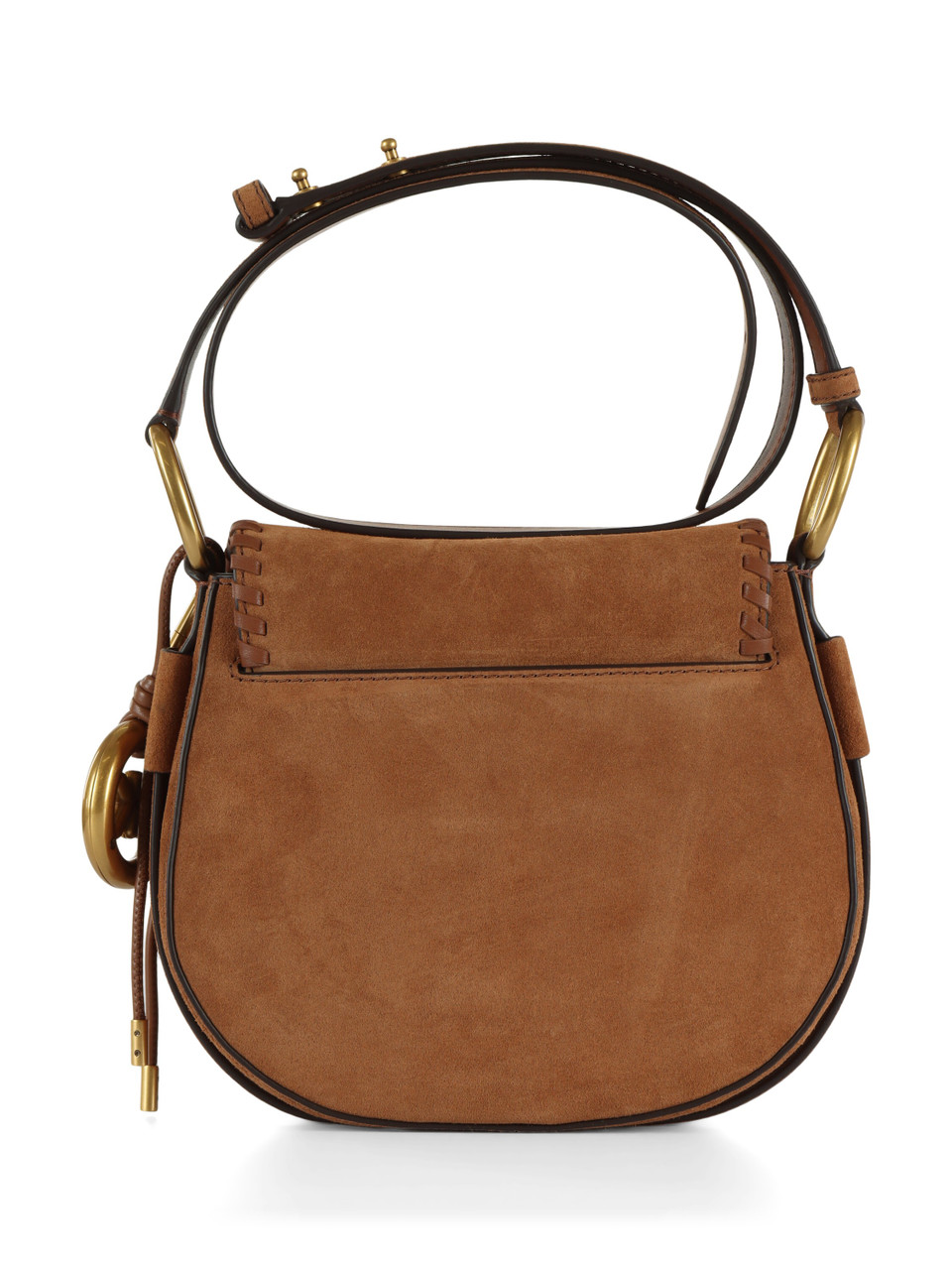 CUOIO | Borsa saddle in suede JOSIE Medium