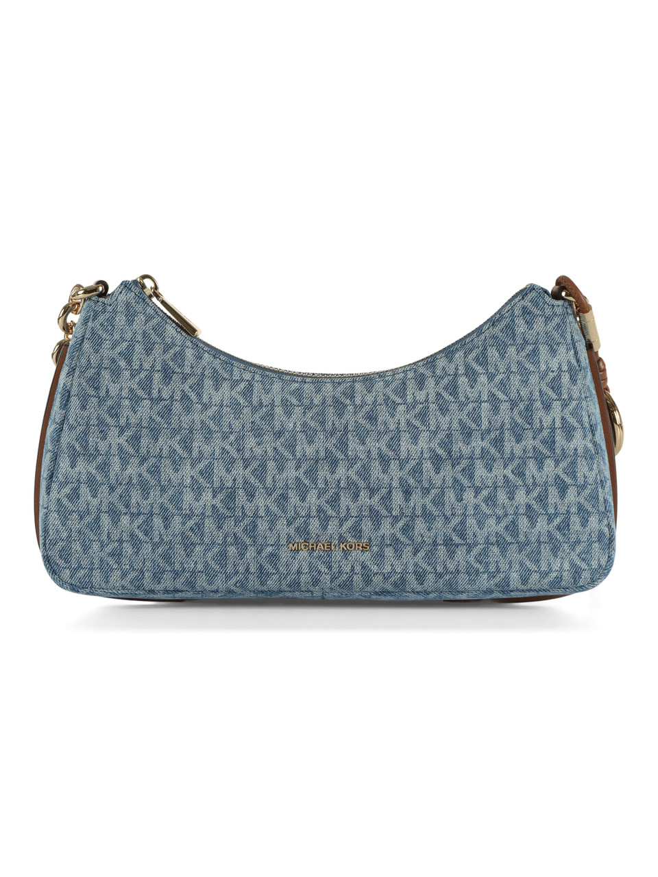 AZZURRO | Pochette NOLITA in denim stampa logo