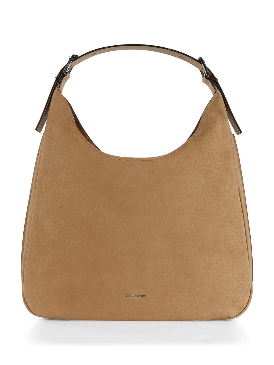 BEIGE | Borsa a spalla in nabuk NOLITA Large