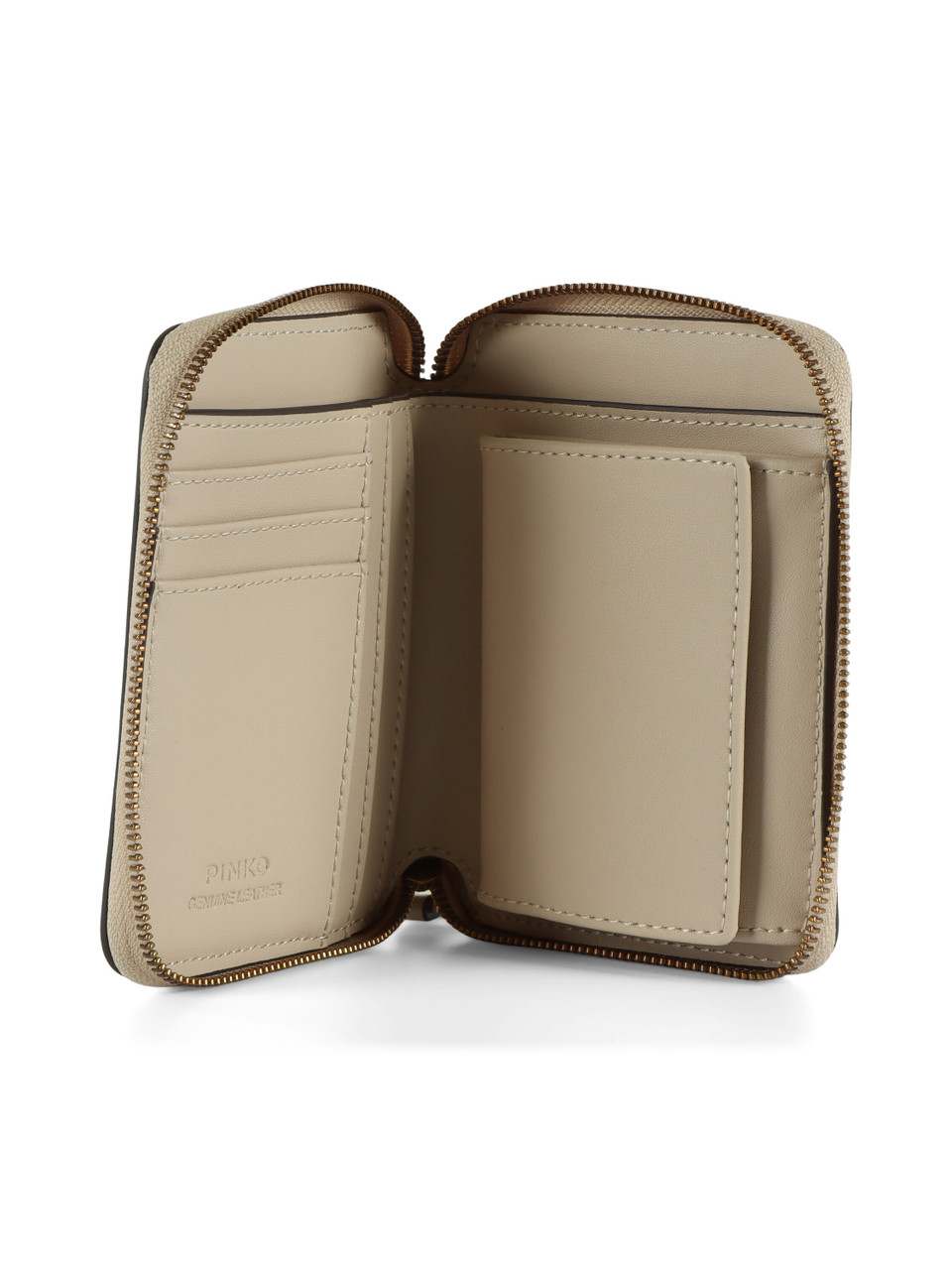 BEIGE | Portafoglio in pelle TAYLOR ZIP AROUND