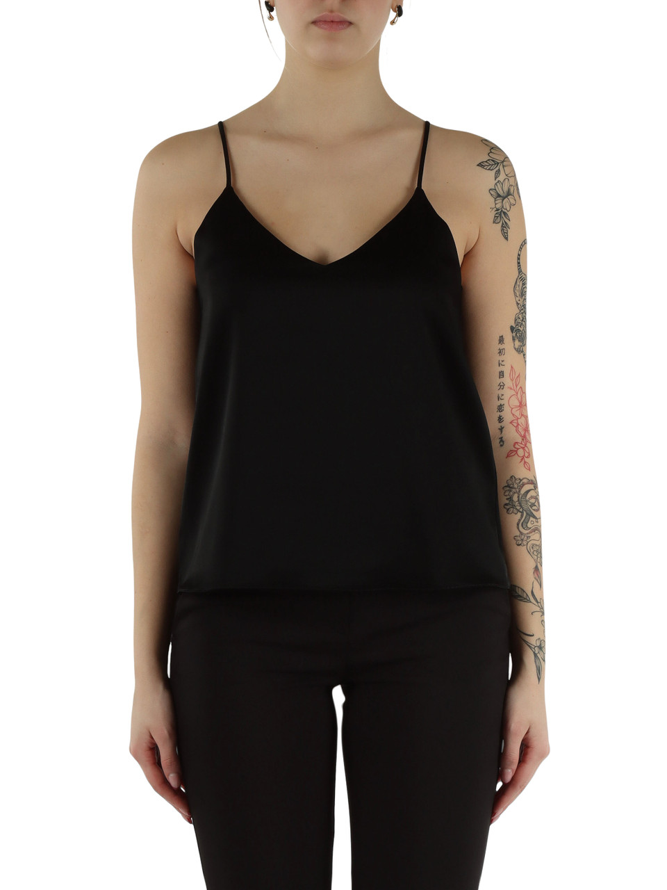 NERO | Top satinato RUPIA