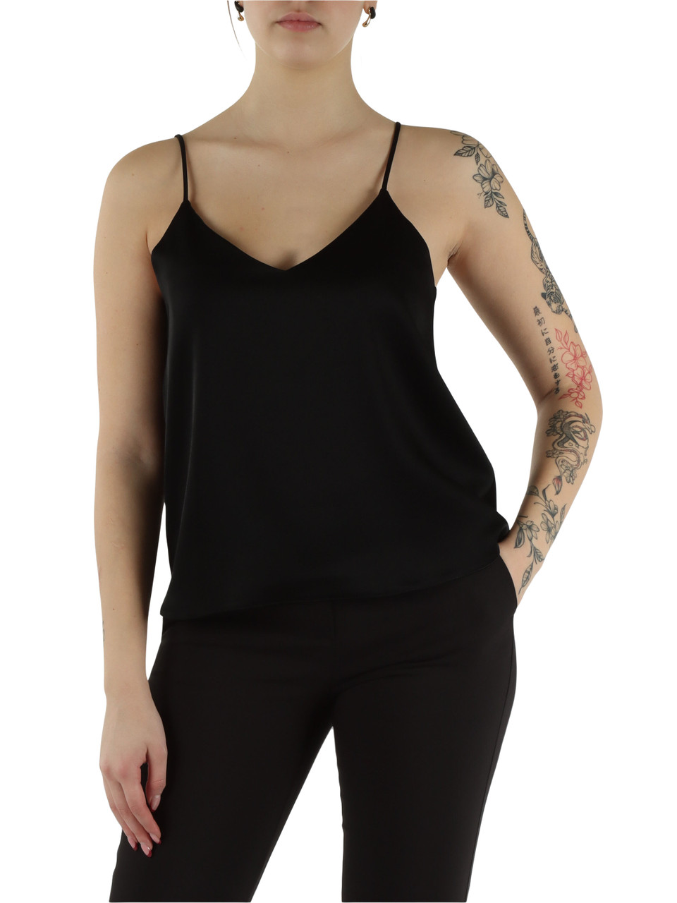 NERO | Top satinato RUPIA