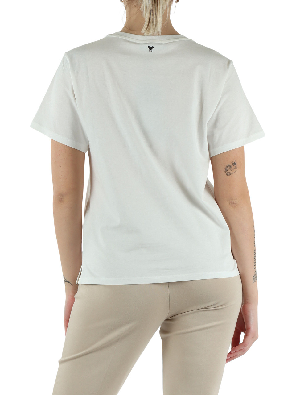 BIANCO | T-shirt in cotone BORA
