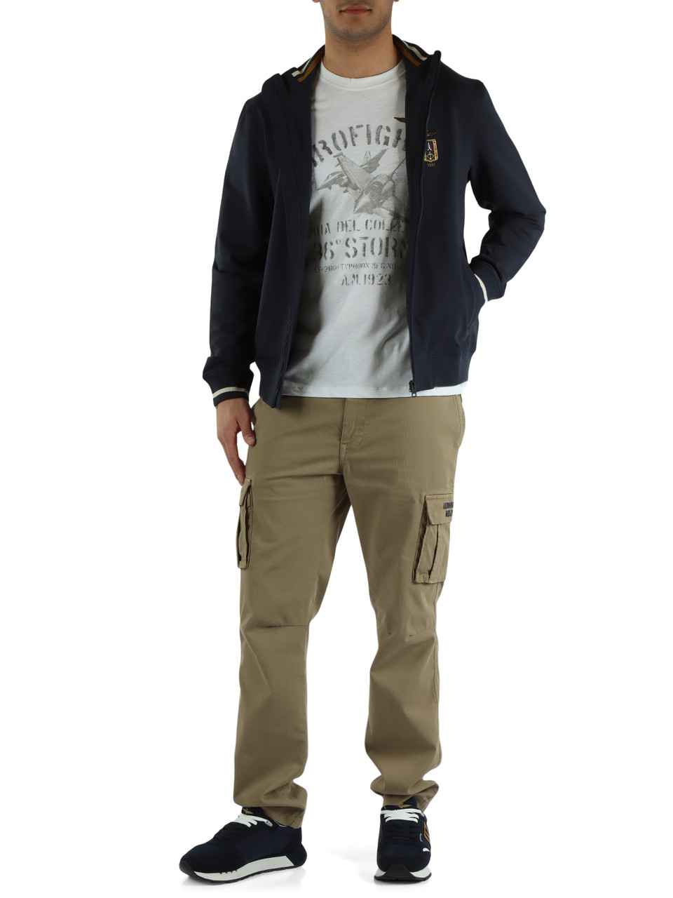 BIANCO | T-shirt in cotone fiammato regular fit