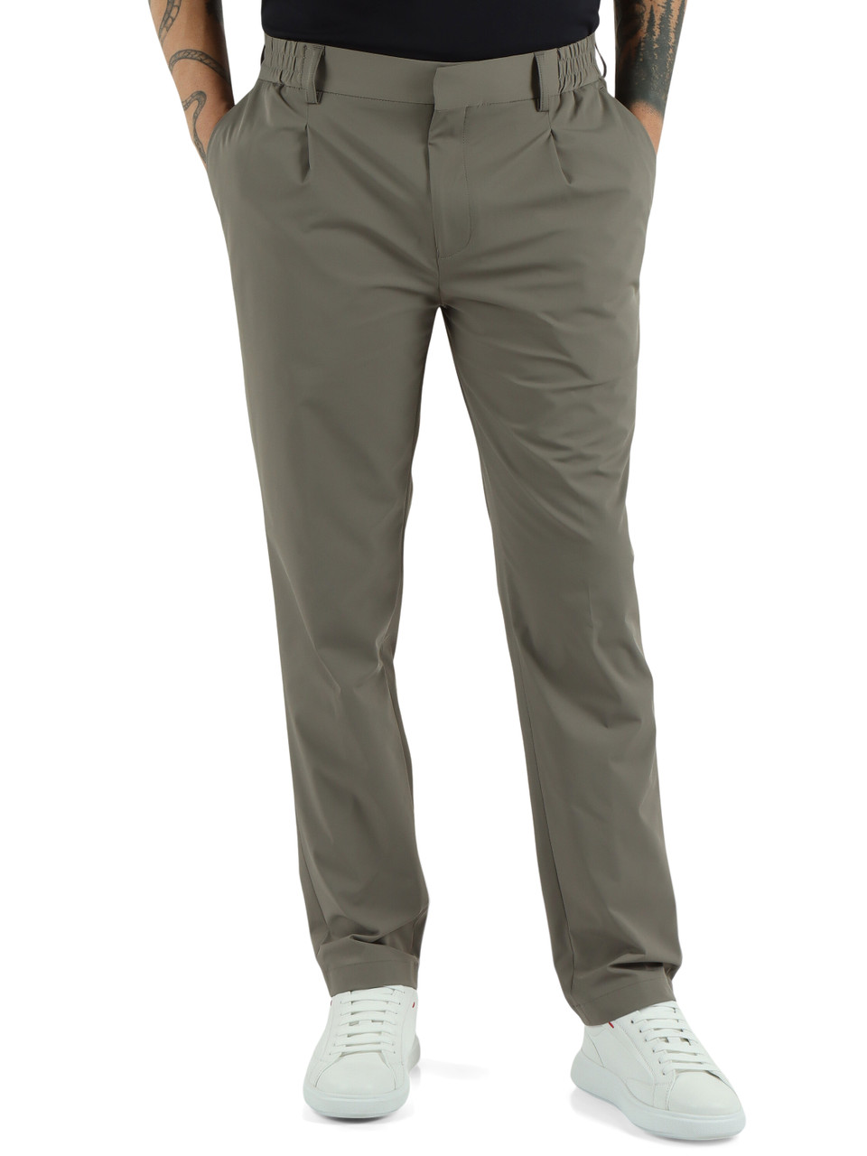 GREIGE | Pantalone in tessuto tecnico Second Skin