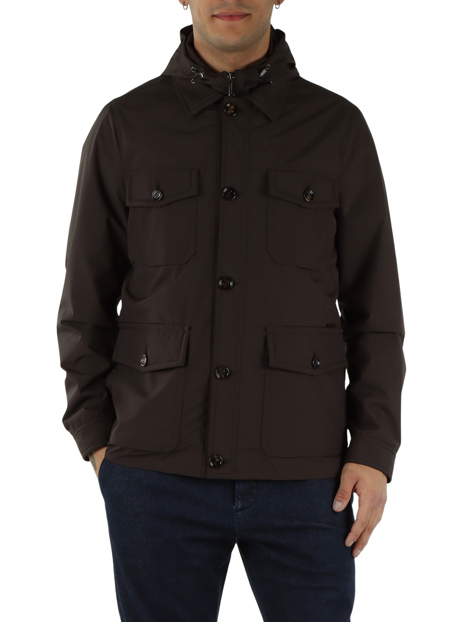 MARRONE | Giacca field FERRI-STP Aqua Proof