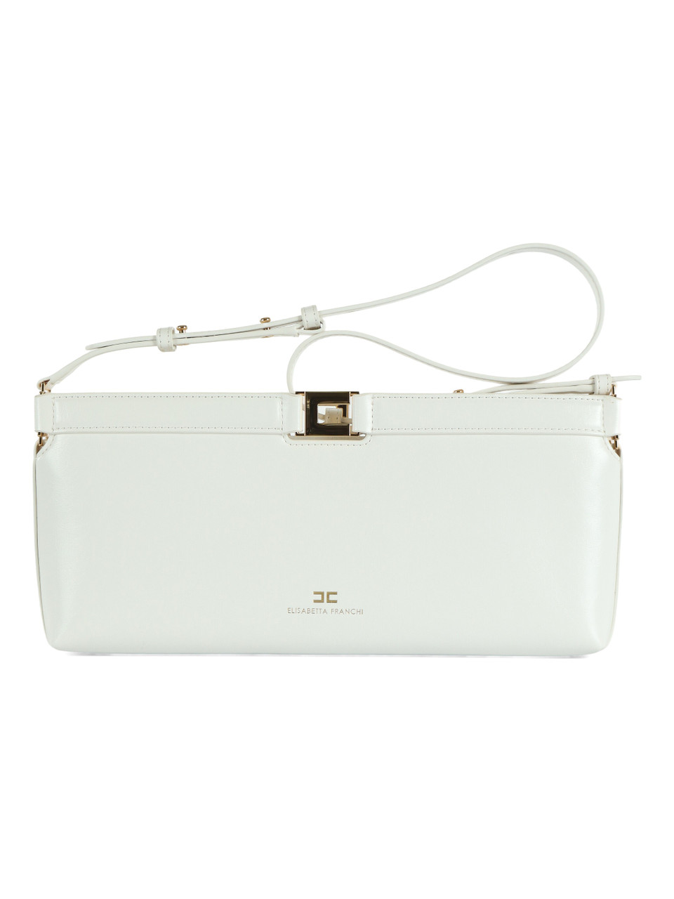 OFF WHITE | Schultertasche in Naplak-Optik