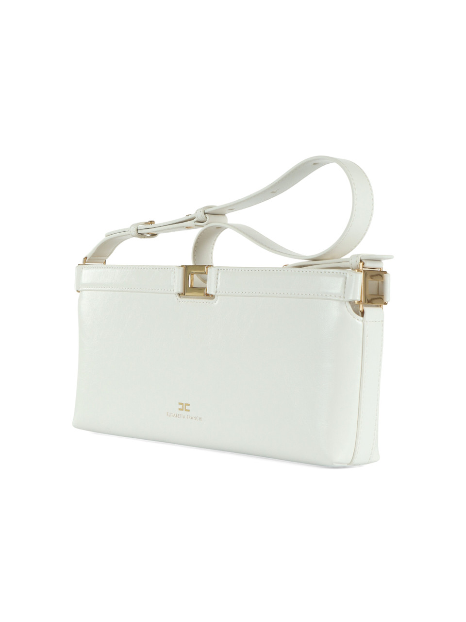 OFF WHITE | Borsa a spalla effetto naplak