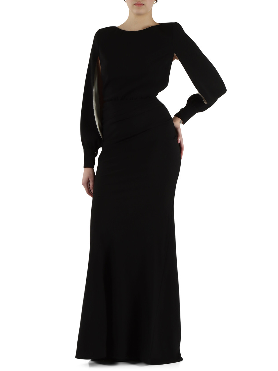 NERO | Abito lungo Red Carpet con schiena scoperta