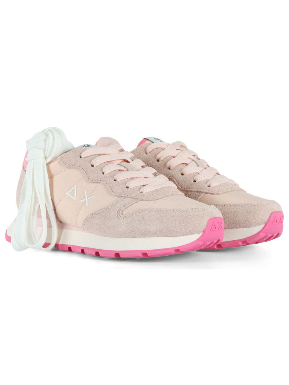 ROSA | Sneakers in pelle e tessuto ALLY SOLID
