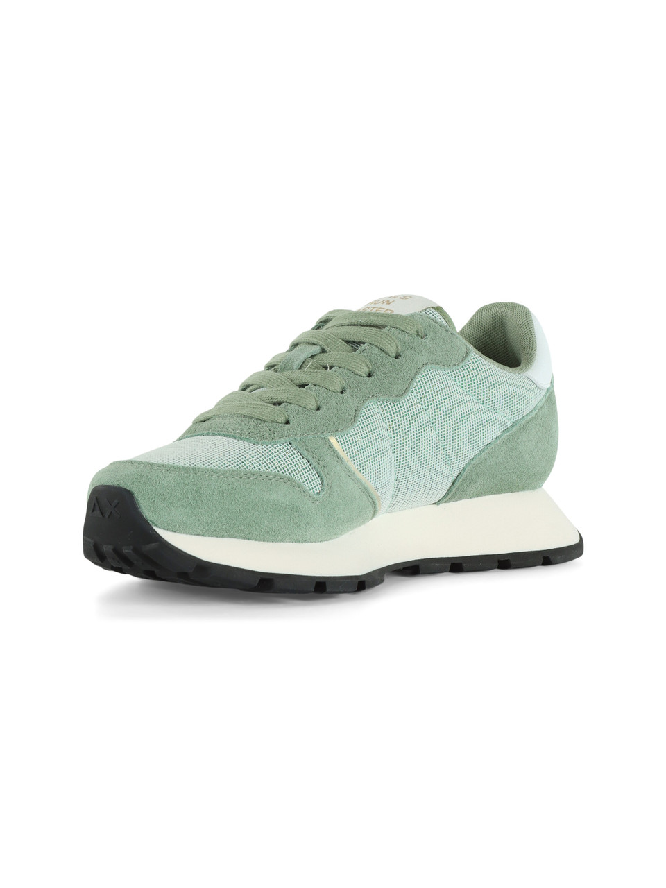 SALVIA | Sneakers in pelle e tessuto ALLY GLITTER TEXTILE