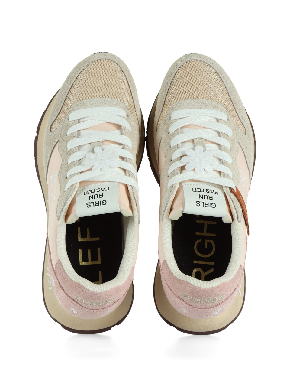 ROSA | Sneakers in pelle e tessuto ALLY VINTAGE