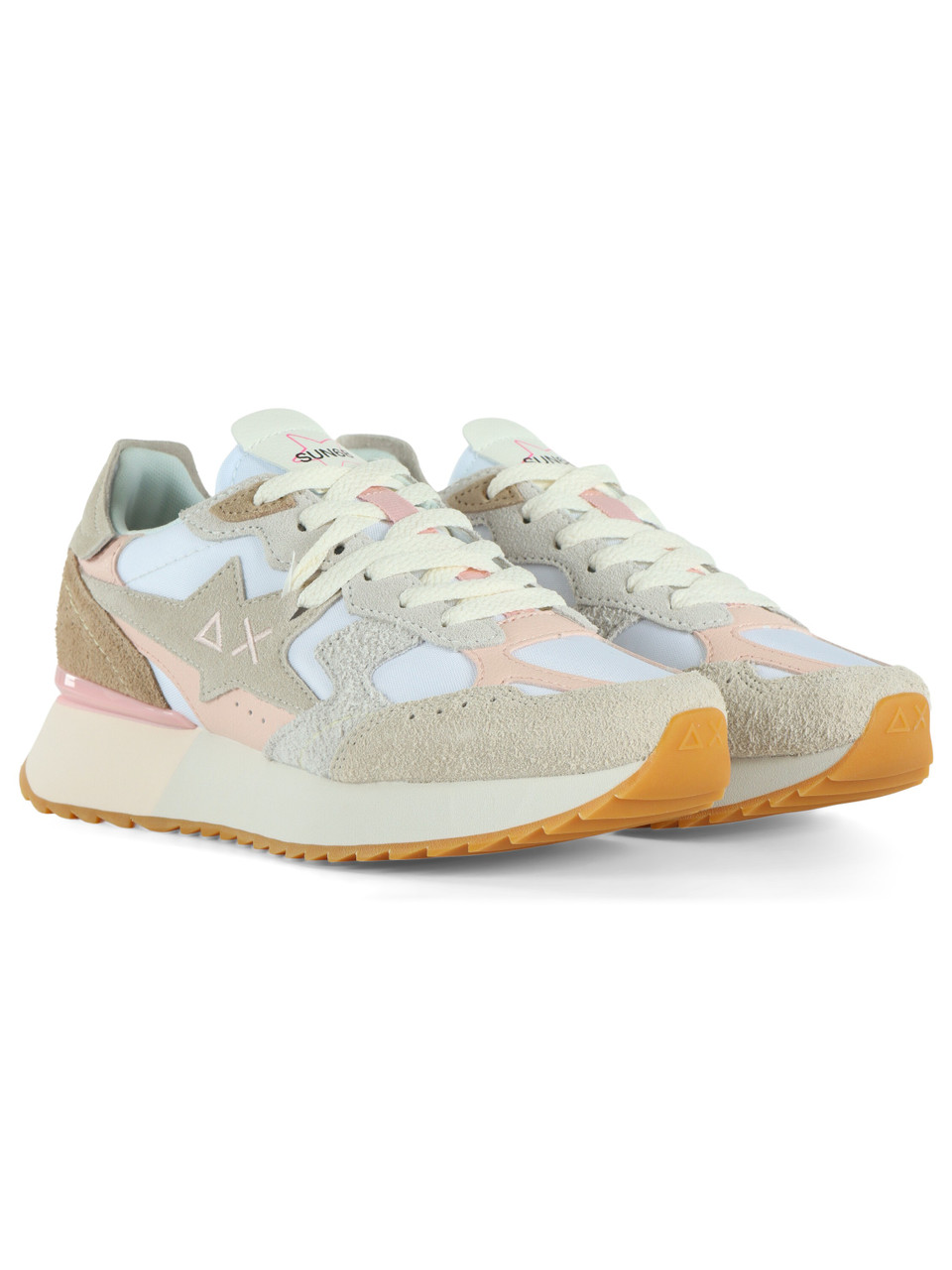 SAHNE | STARGIRL MULTICOLOR OPTION Sneakers aus Leder und Stoff