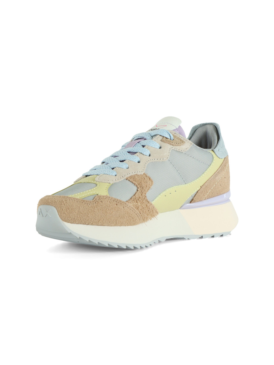 BEIGE | Sneakers in pelle e tessuto STARGILRL MULTICOLOR OPTION
