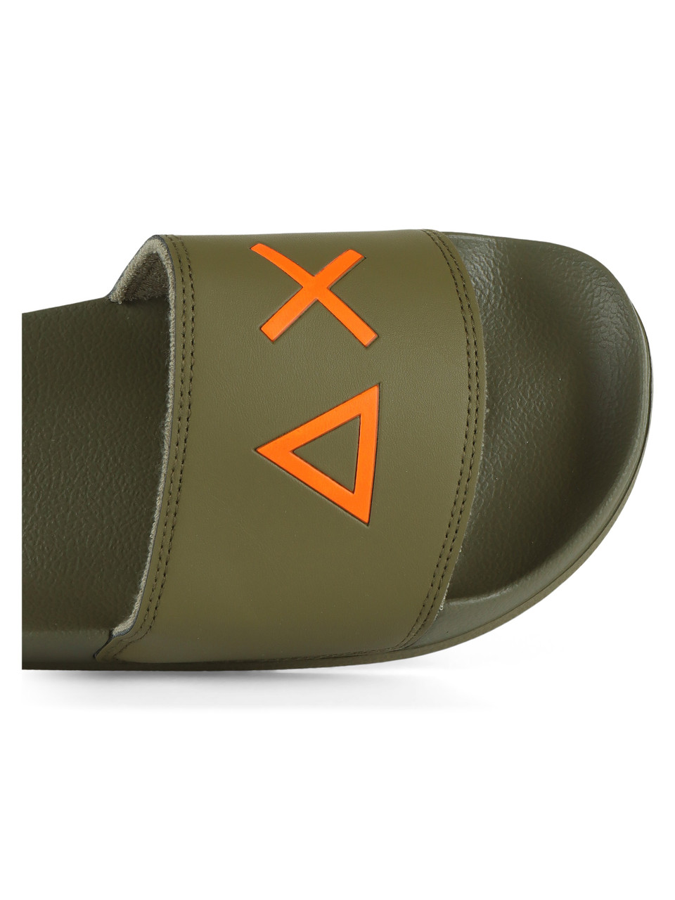 VERDE MILITARE | Ciabatte SLIPPERS LOGO