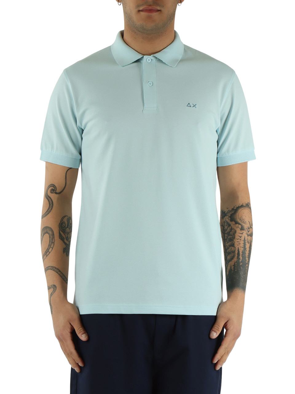 CELESTE | Polo in cotone piquet stretch