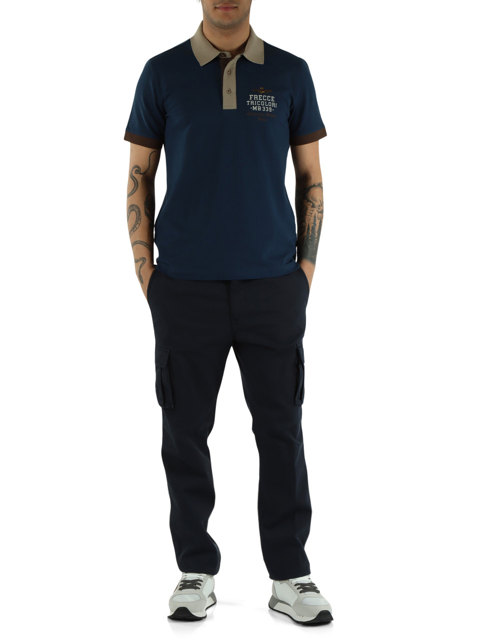 BLU | Polo regular fit in cotone stretch