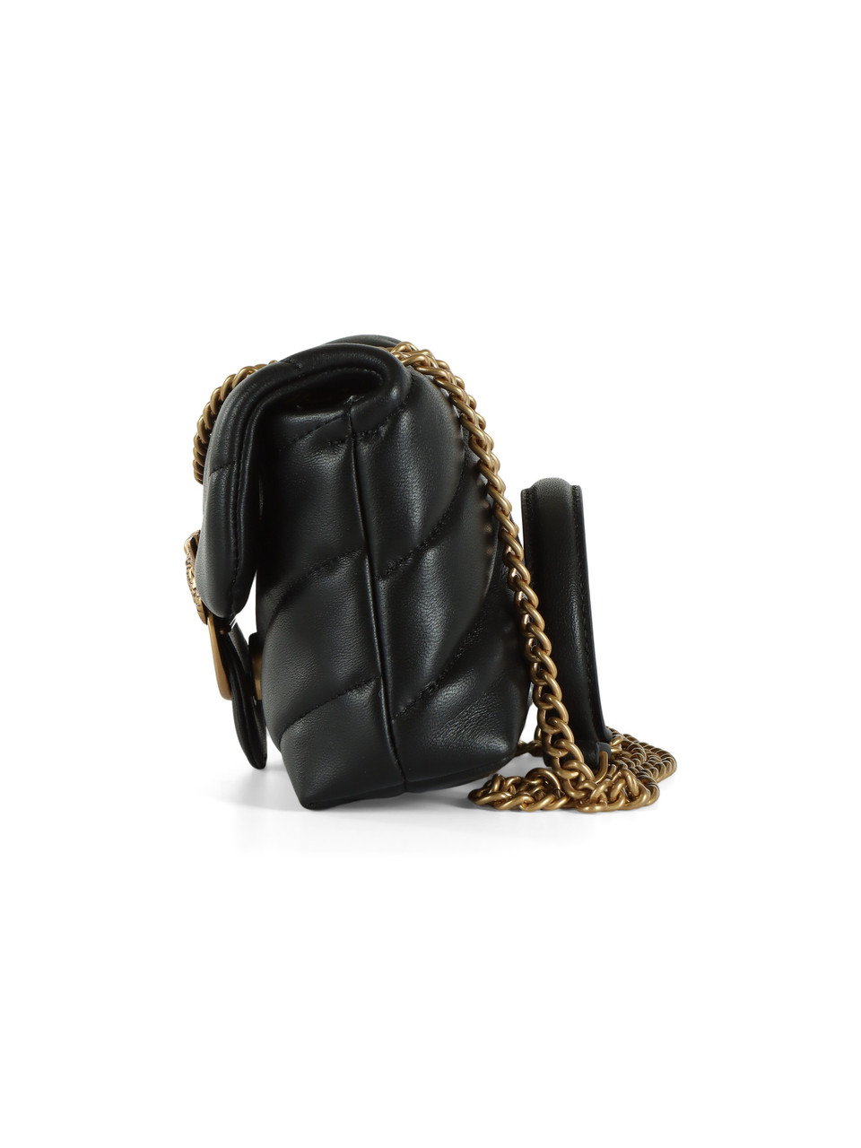 NERO | Borsa a tracolla in pelle trapuntata LOVE PUFF BABY CL.