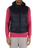 BLU SCURO | Giacca in lana con gilet interno rimovibile e indossabile
