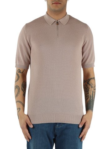 ROSA | Polo in maglina di cotone