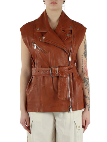 Leder | Biker-Weste GIPSY aus Leder