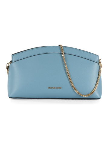 AZZURRO | Borsa a tracolla in pelle ATHENA Small
